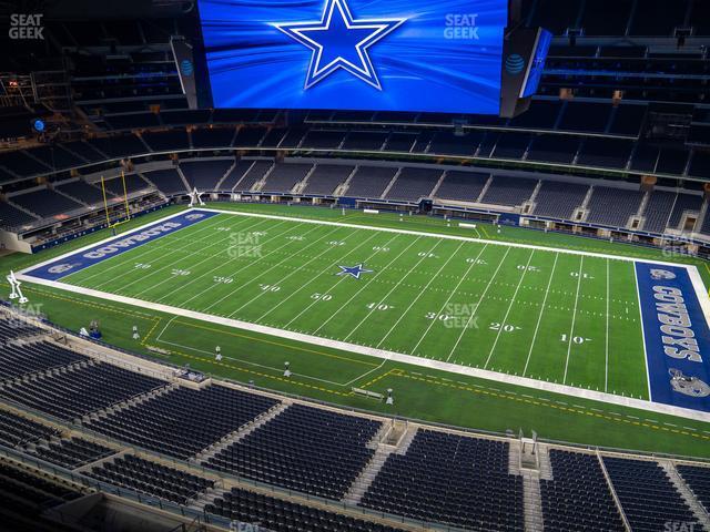 Seating view for AT&T Stadium Section Star Suite 662