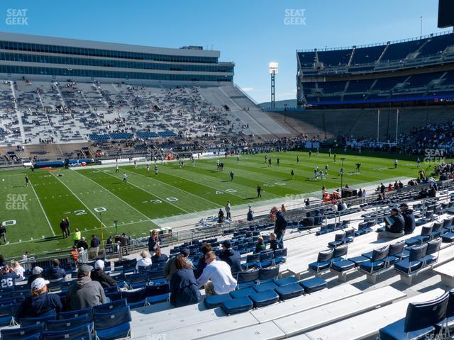 Seating view for Beaver Stadium Section West H