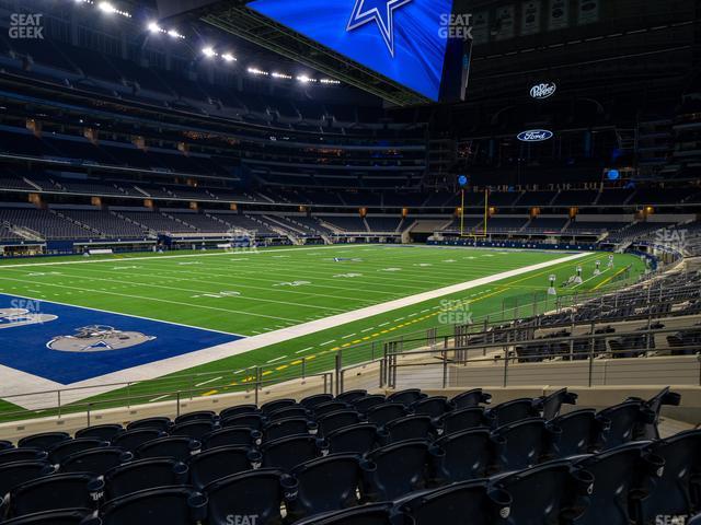 Seating view for AT&T Stadium Section 119