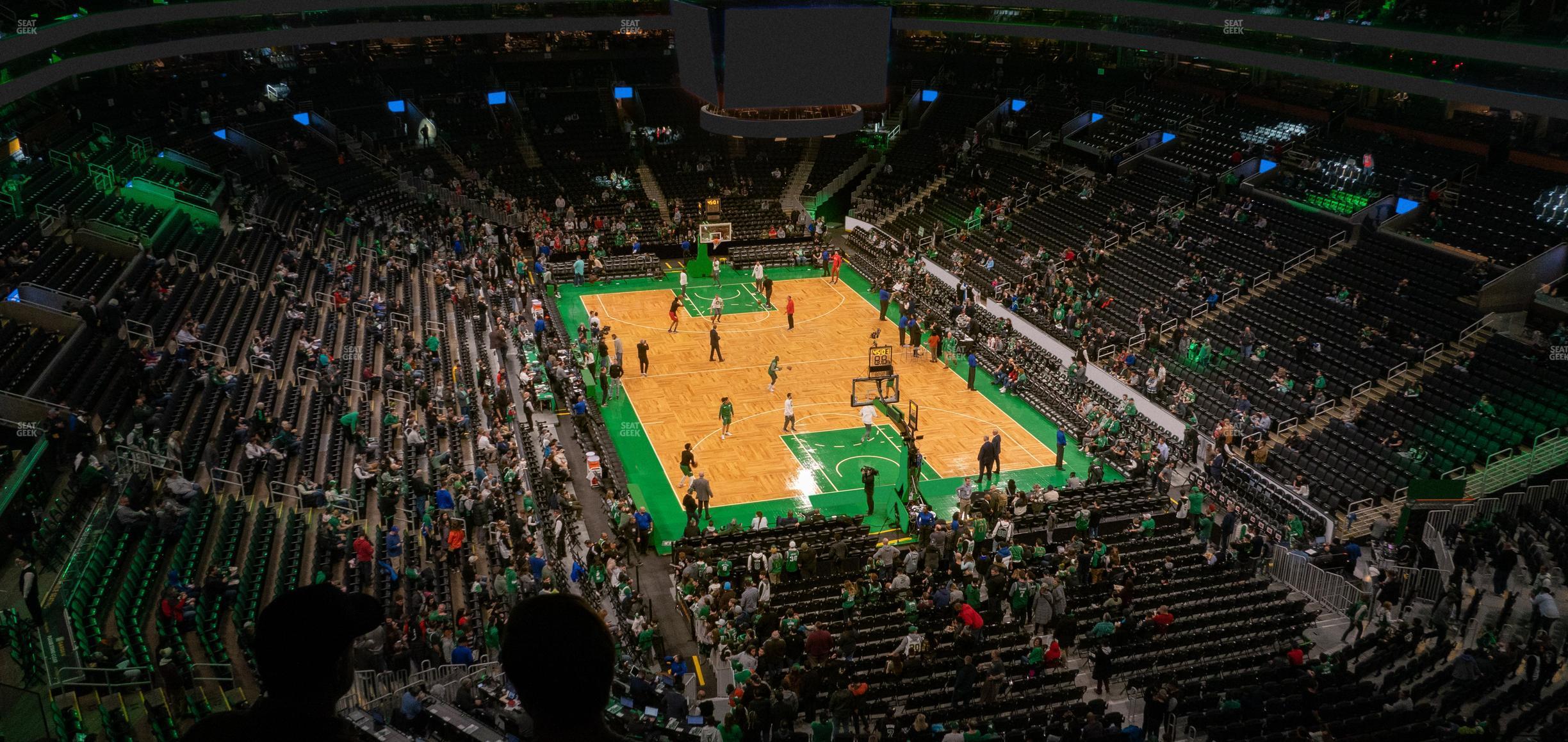 Seating view for TD Garden Section Balcony 325