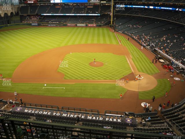 Seating view for Minute Maid Park Section 314