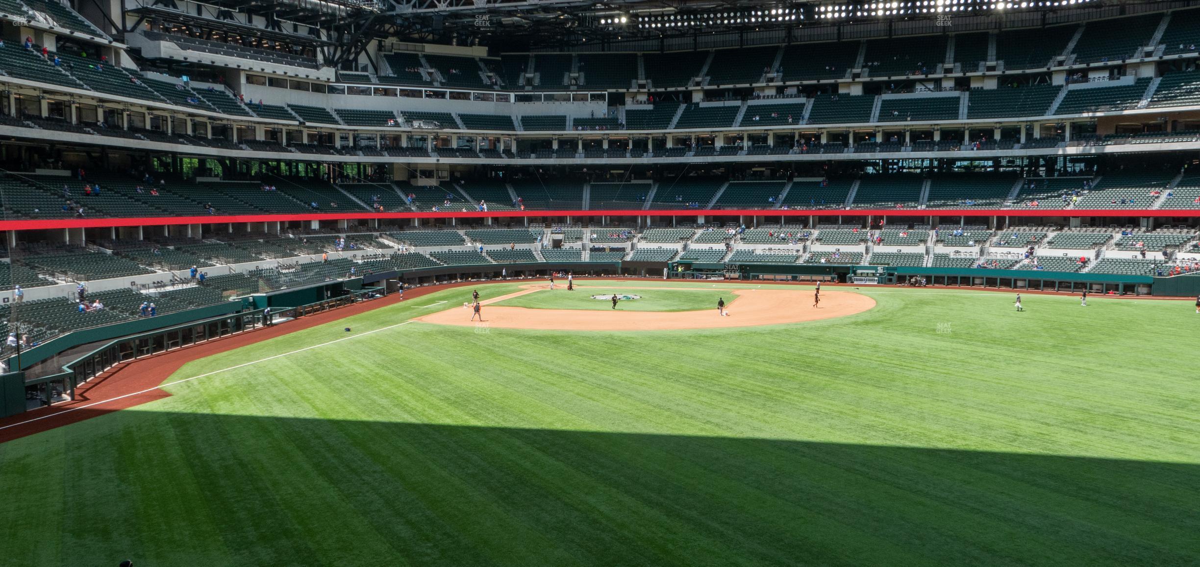 Seating view for Globe Life Field Section 131