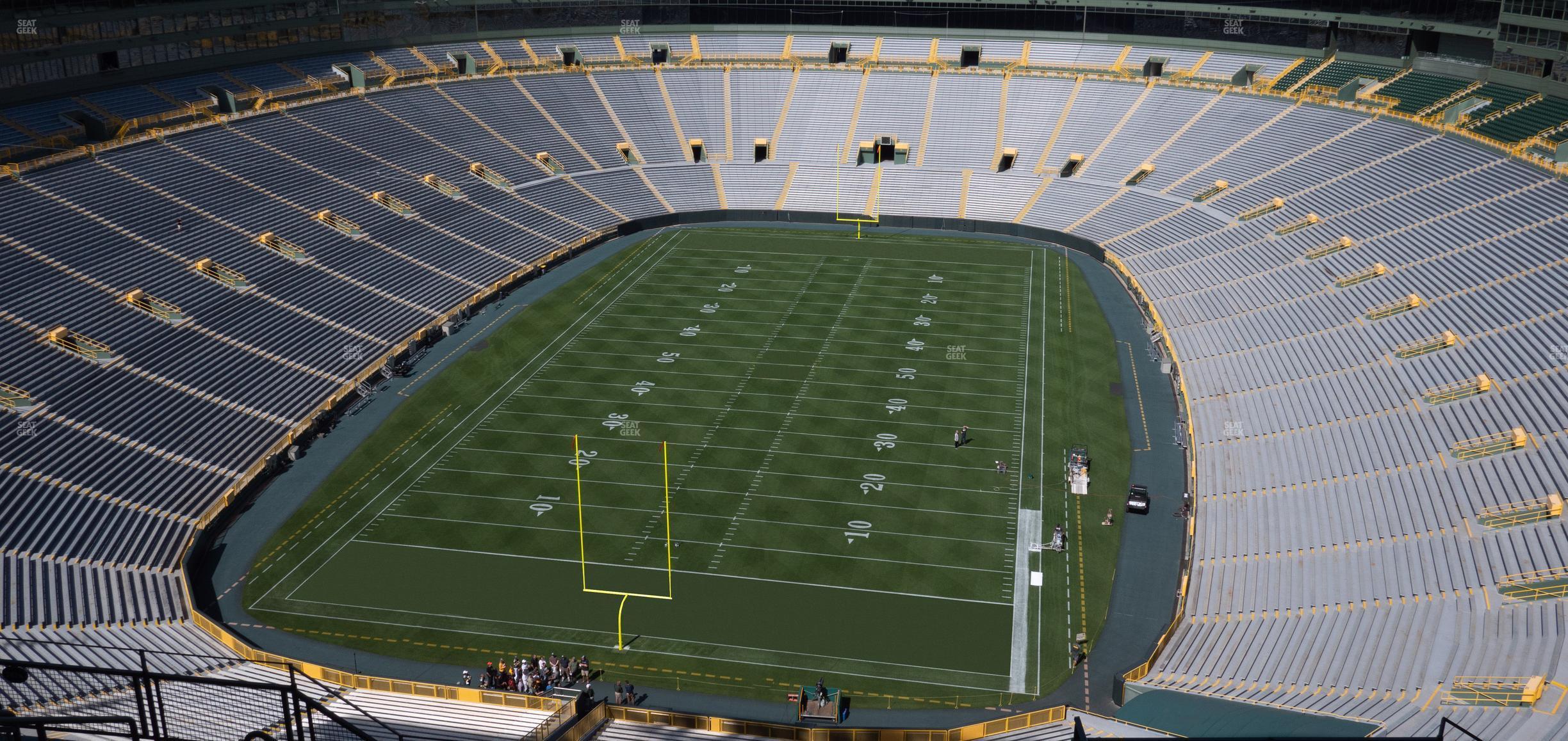 Seating view for Lambeau Field Section 747 S