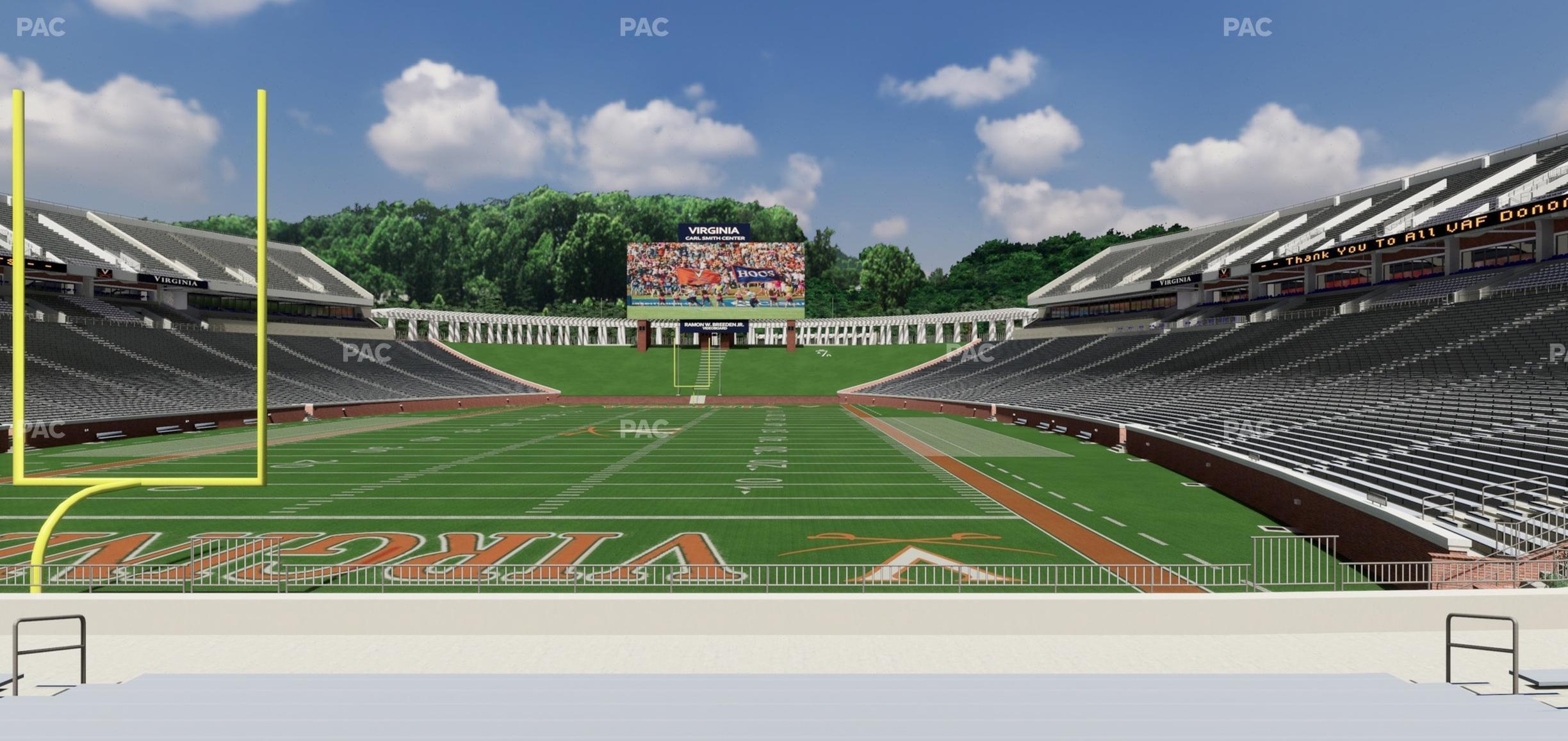 Seating view for Scott Stadium Section 115