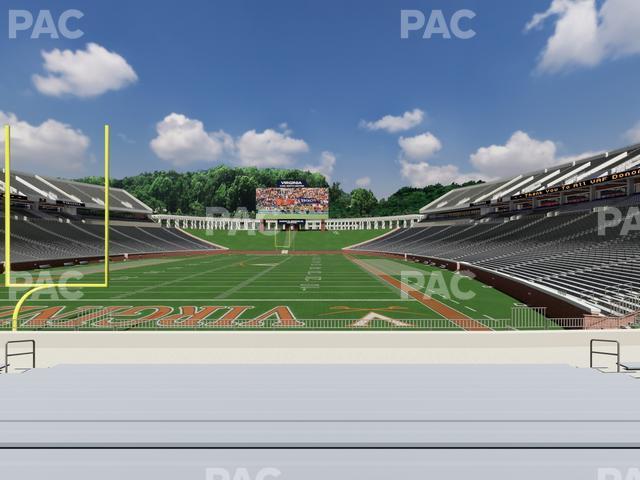 Seating view for Scott Stadium Section 115