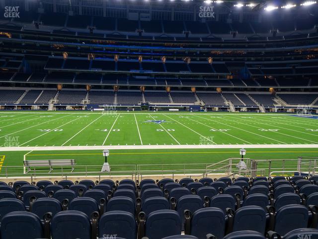 Seating view for AT&T Stadium Section C 111