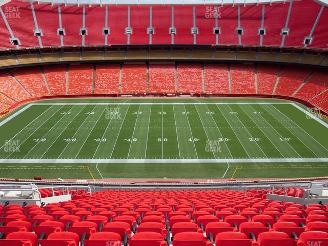 Seating view for GEHA Field at Arrowhead Stadium Section 324