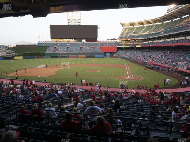 Seating view for Angel Stadium of Anaheim Section 213