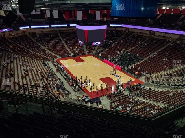 Seating view for Colonial Life Arena Section 217