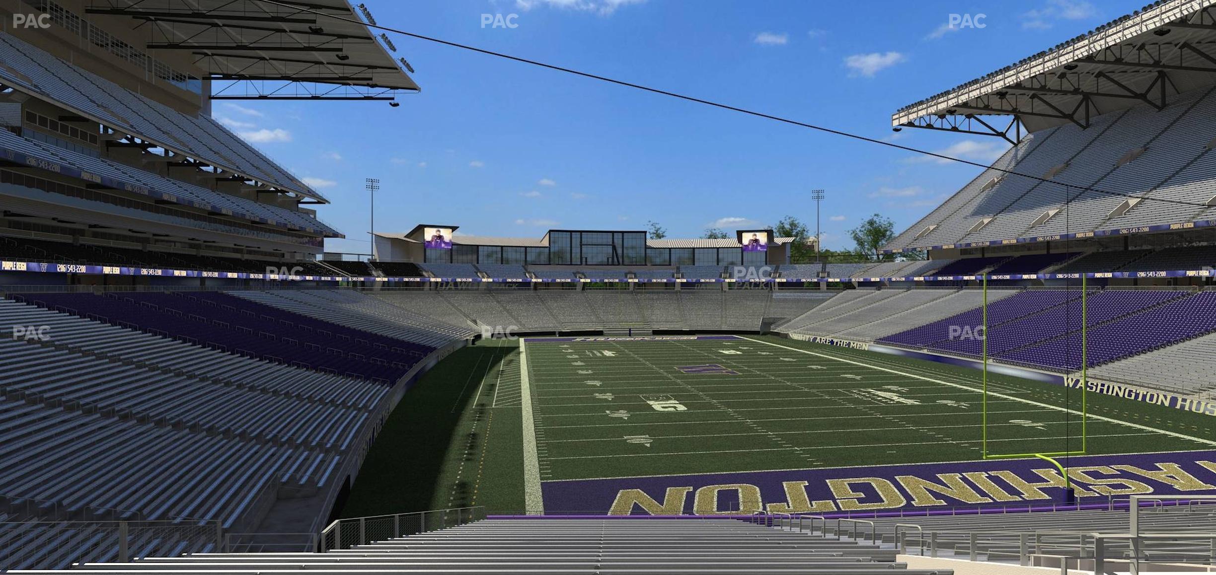 Seating view for Husky Stadium Section 139