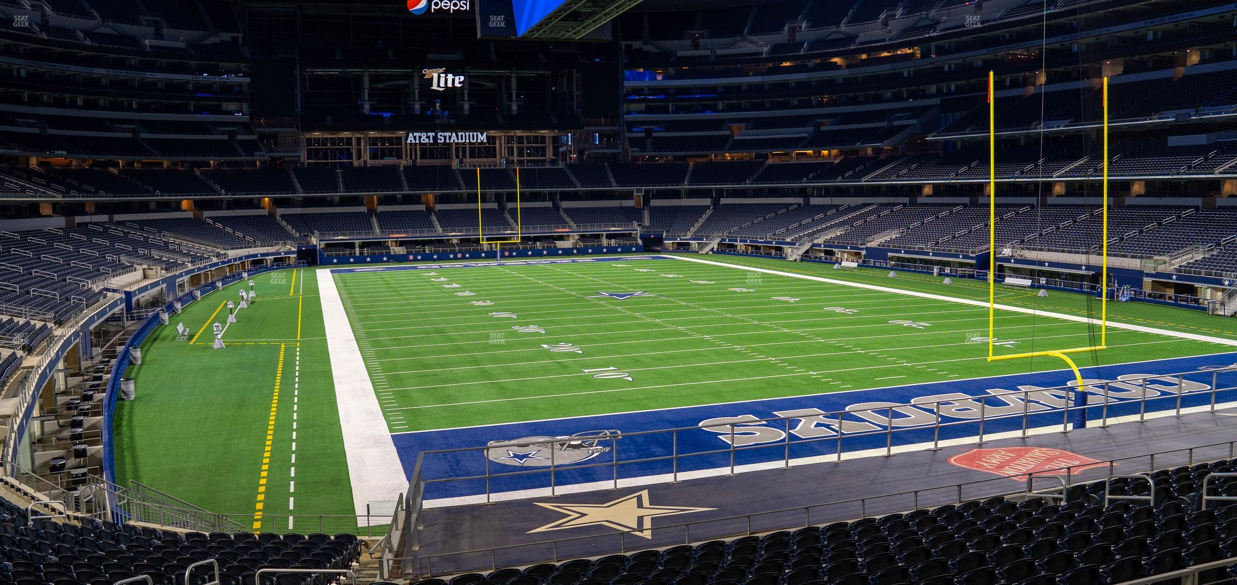 Seating view for AT&T Stadium Section Hall Of Fame Suite 222