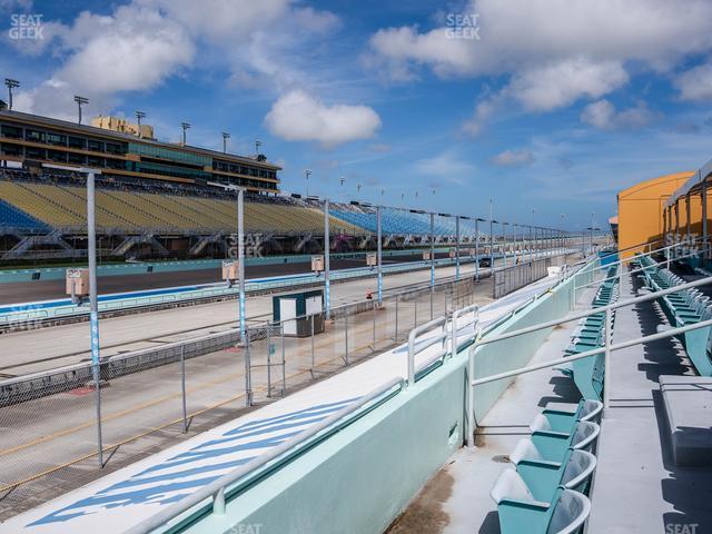 Seating view for Homestead-Miami Speedway Section Pit Road Cabana 5