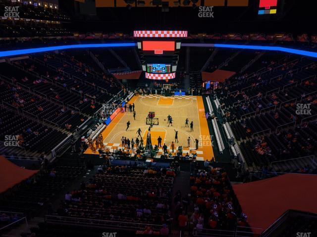 Seating view for Thompson-Boling Arena at Food City Center Section 328