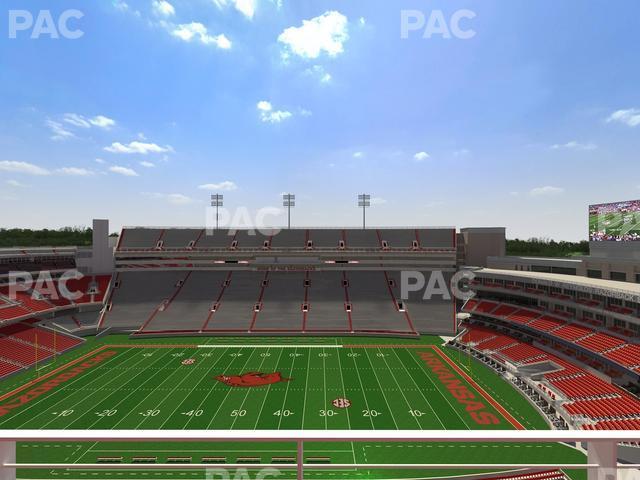 Seating view for Razorback Stadium Section 522 2