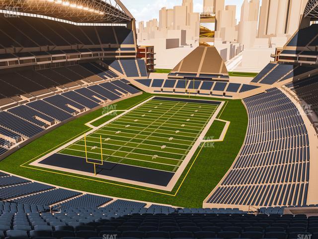 Seating view for Lumen Field Section 319