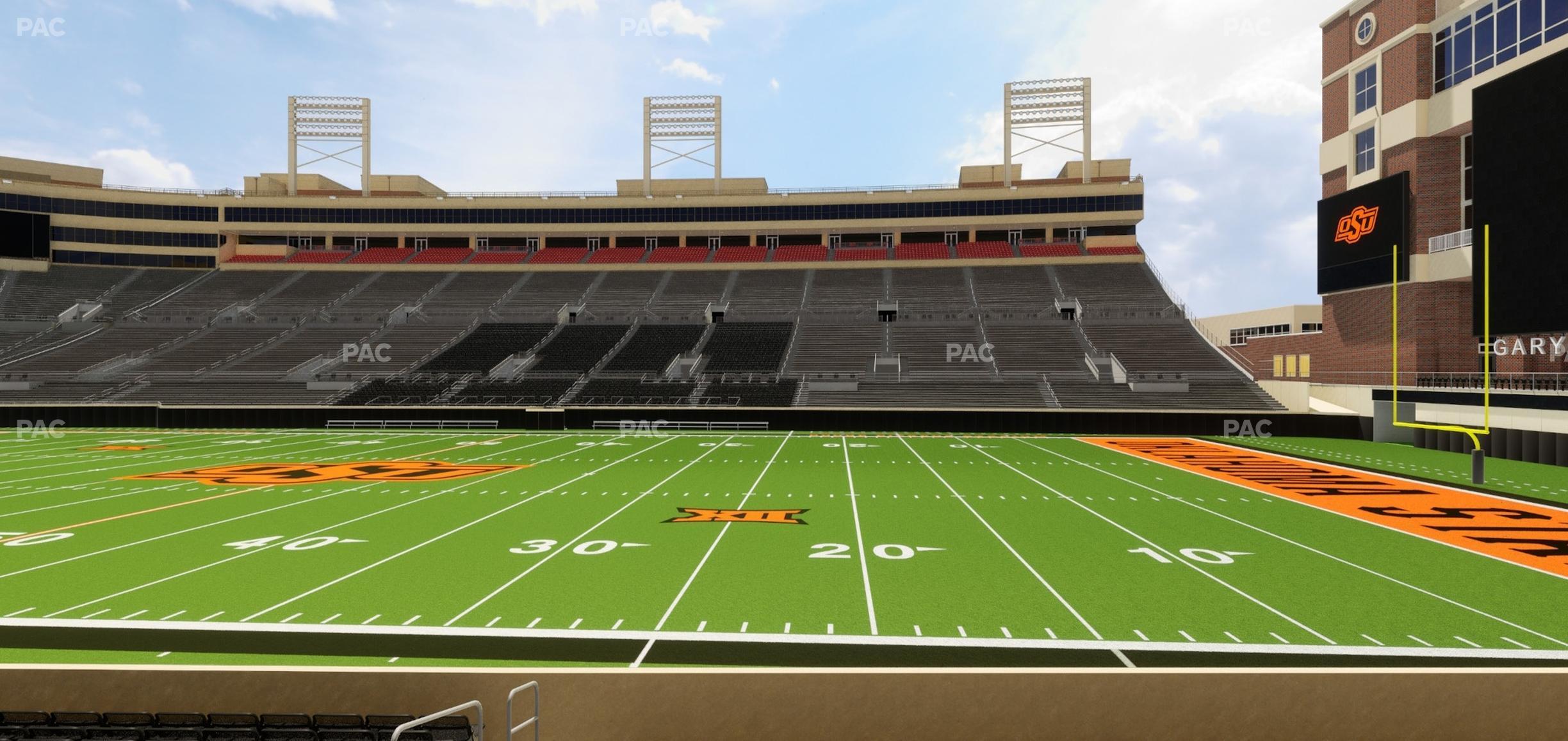 Seating view for Boone Pickens Stadium Section 2