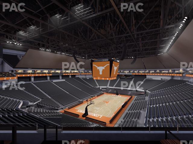 Seating view for Moody Center ATX Section Loge 12