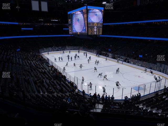 Seating view for Amalie Arena Section 211