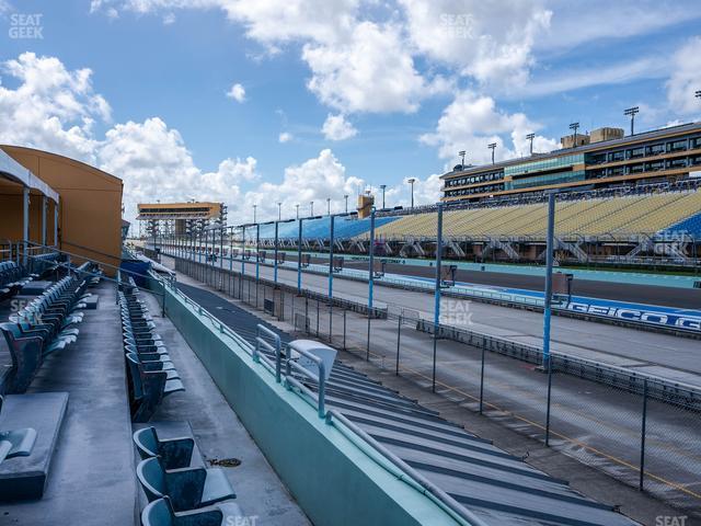 Seating view for Homestead-Miami Speedway Section Pit Road Cabana 25