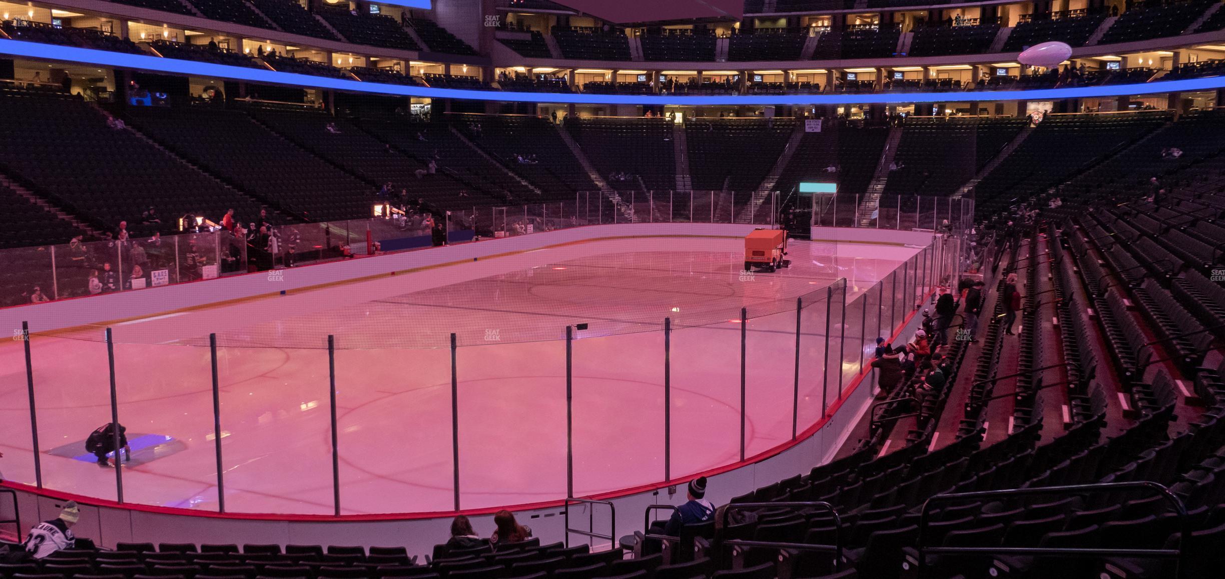 Seating view for Xcel Energy Center Section 108