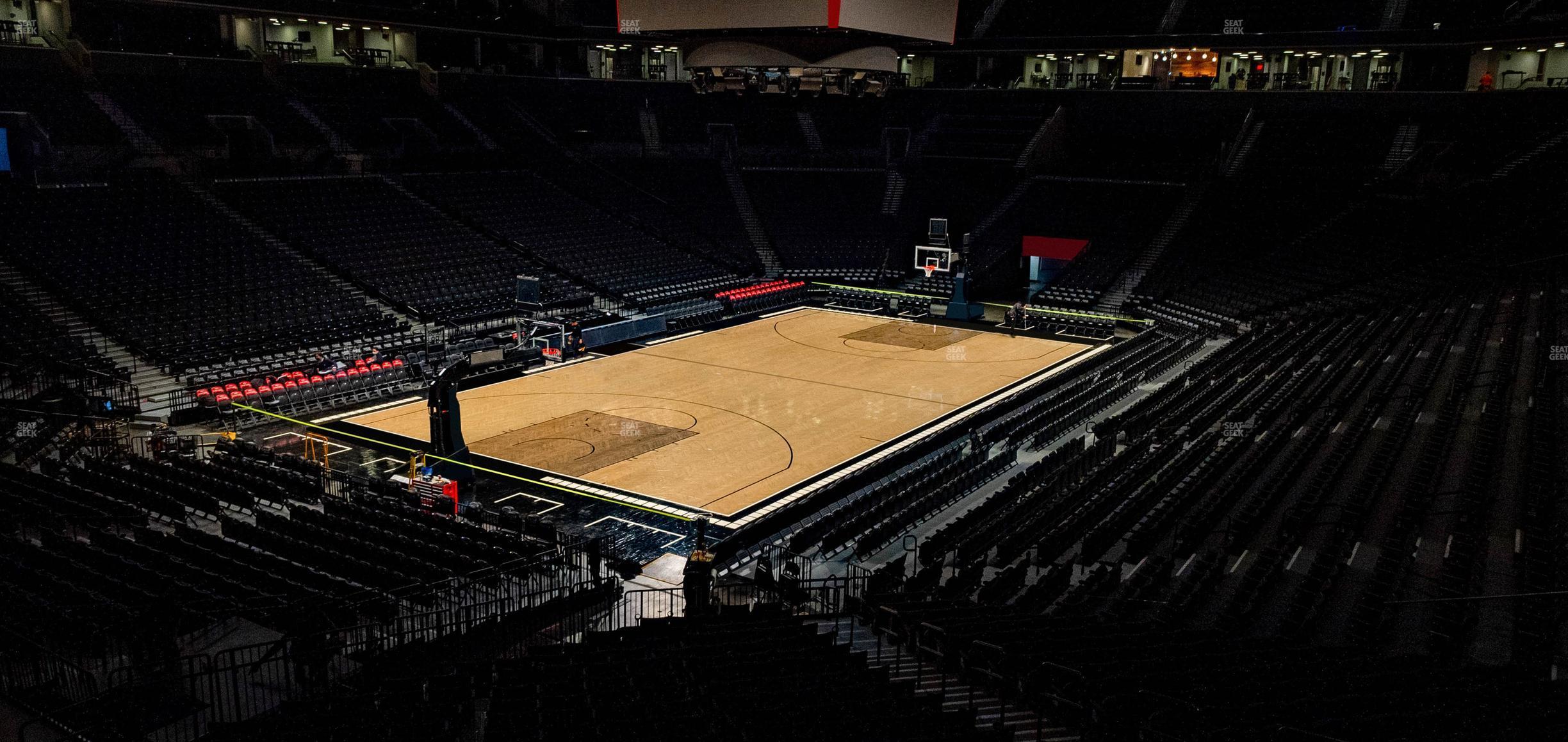 Seating view for Barclays Center Section Loge 3