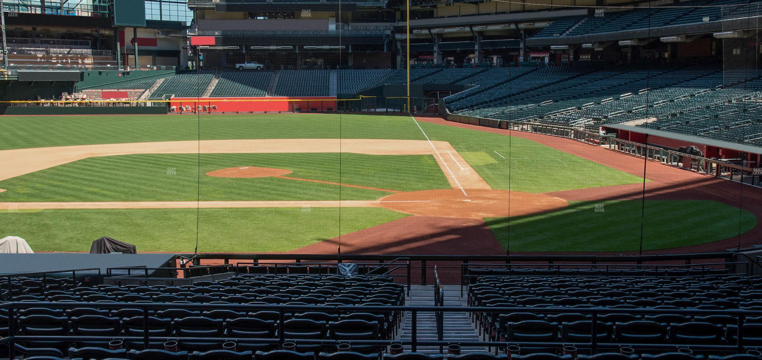 Seating view for Chase Field Section 126