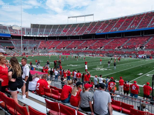 Seating view for Ohio Stadium Section 25 Aa