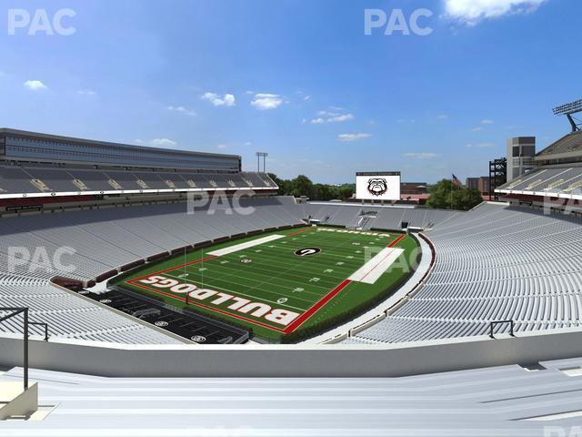 Seating view for Sanford Stadium Section 315