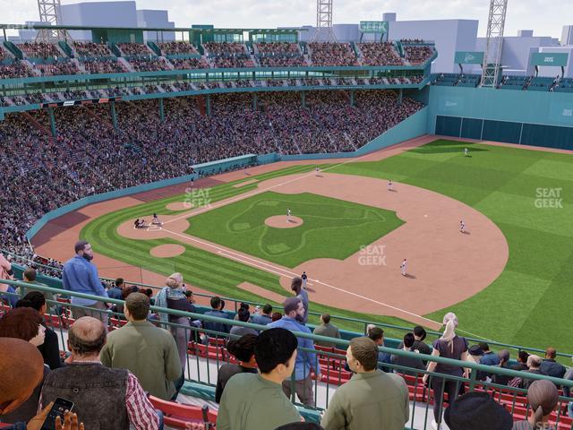 Seating view for Fenway Park Section Pavilion Suite B 4