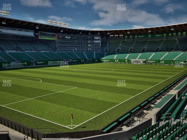 Seating view for Providence Park Section 93