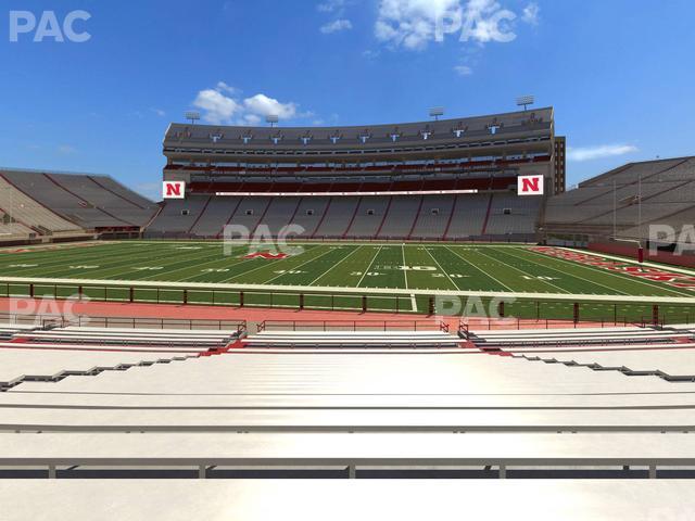 Seating view for Memorial Stadium Nebraska Section 24