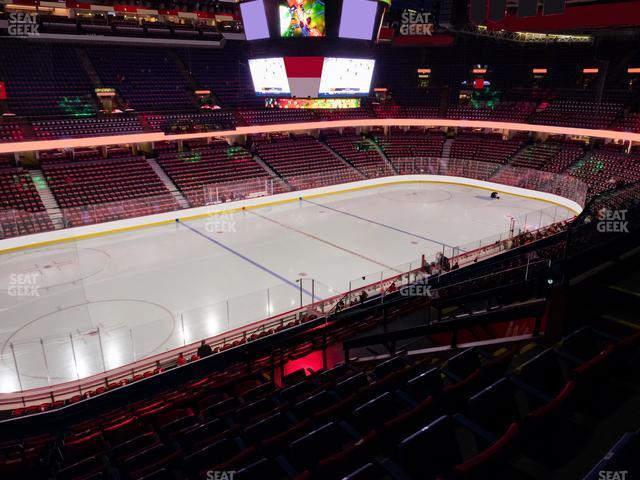 Seating view for Scotiabank Saddledome Section 210