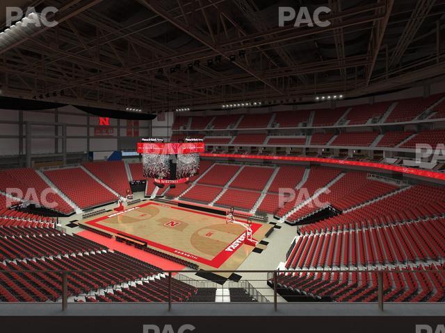 Seating view for Pinnacle Bank Arena Section 216