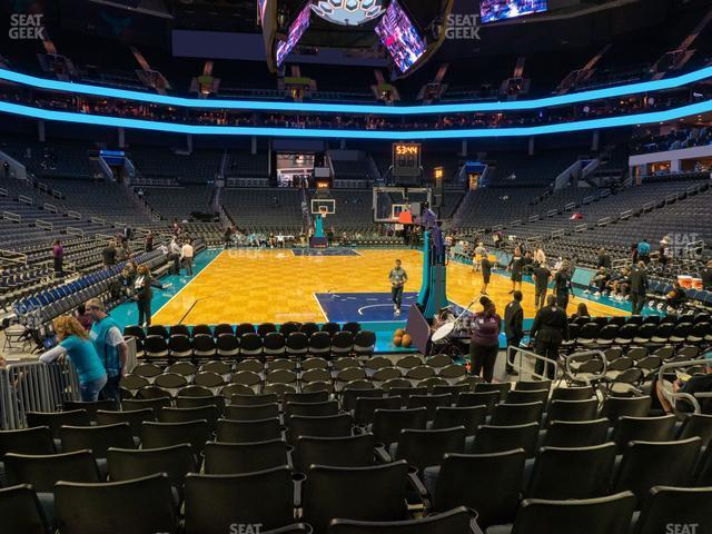 Seating view for Spectrum Center Section 110