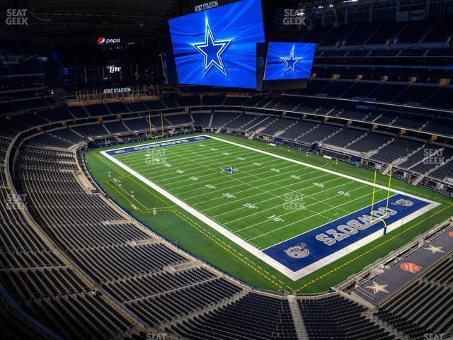 Seating view for AT&T Stadium Section Star Suite 619