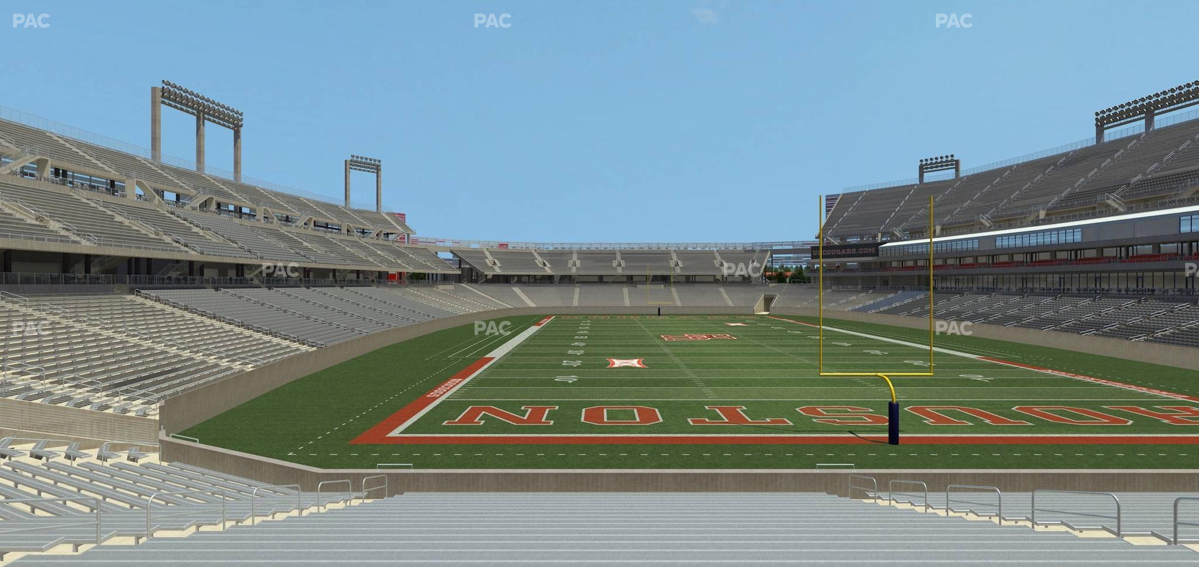 Seating view for TDECU Stadium Section 121