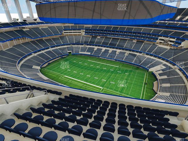 Seating view for SoFi Stadium Section 518