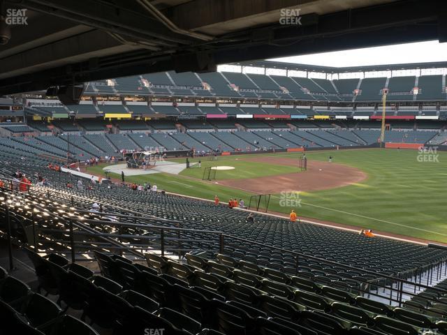 Seating view for Oriole Park at Camden Yards Section 11