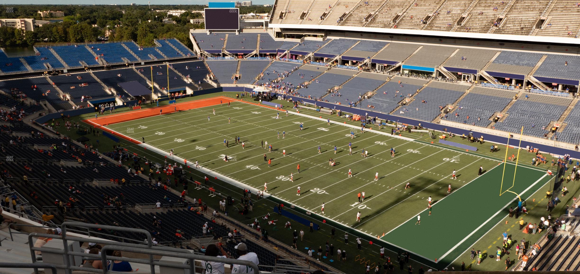 Seating view for Camping World Stadium Section 227