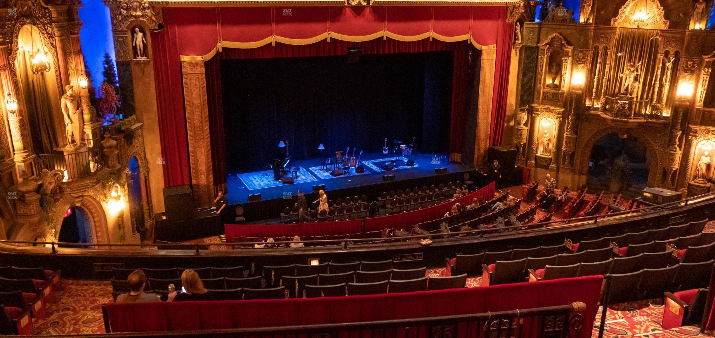 Seating view for Louisville Palace Section Balcony 4