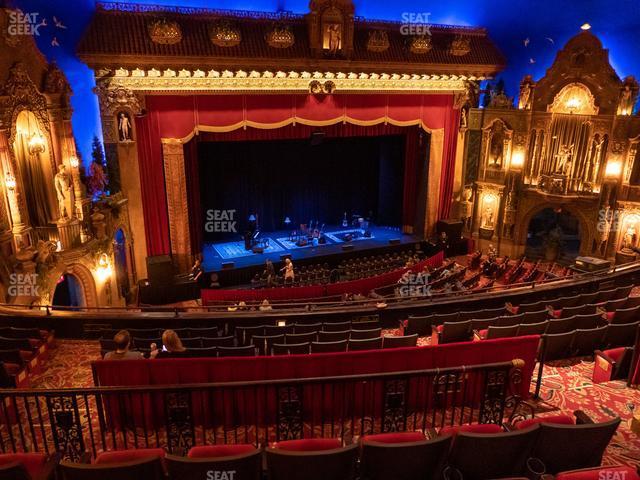 Seating view for Louisville Palace Section Balcony 4