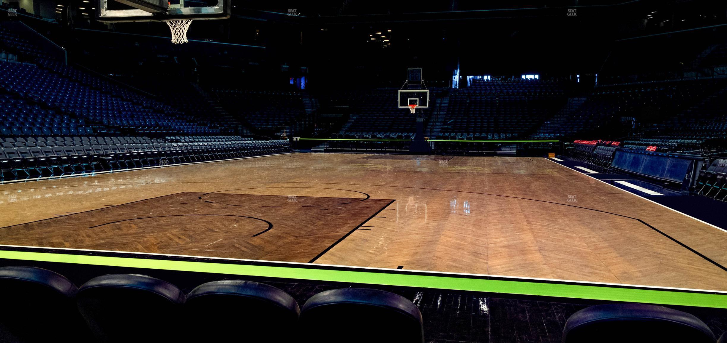 Seating view for Barclays Center Section Vip 16