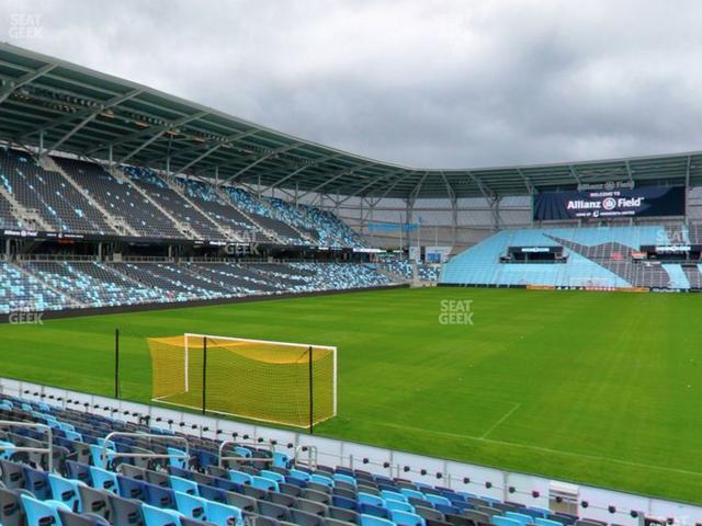 Seating view for Allianz Field Section 03