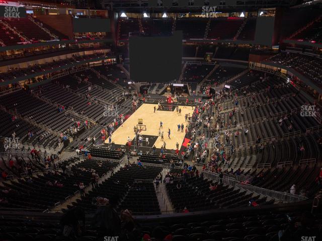 Seating view for State Farm Arena Section 202