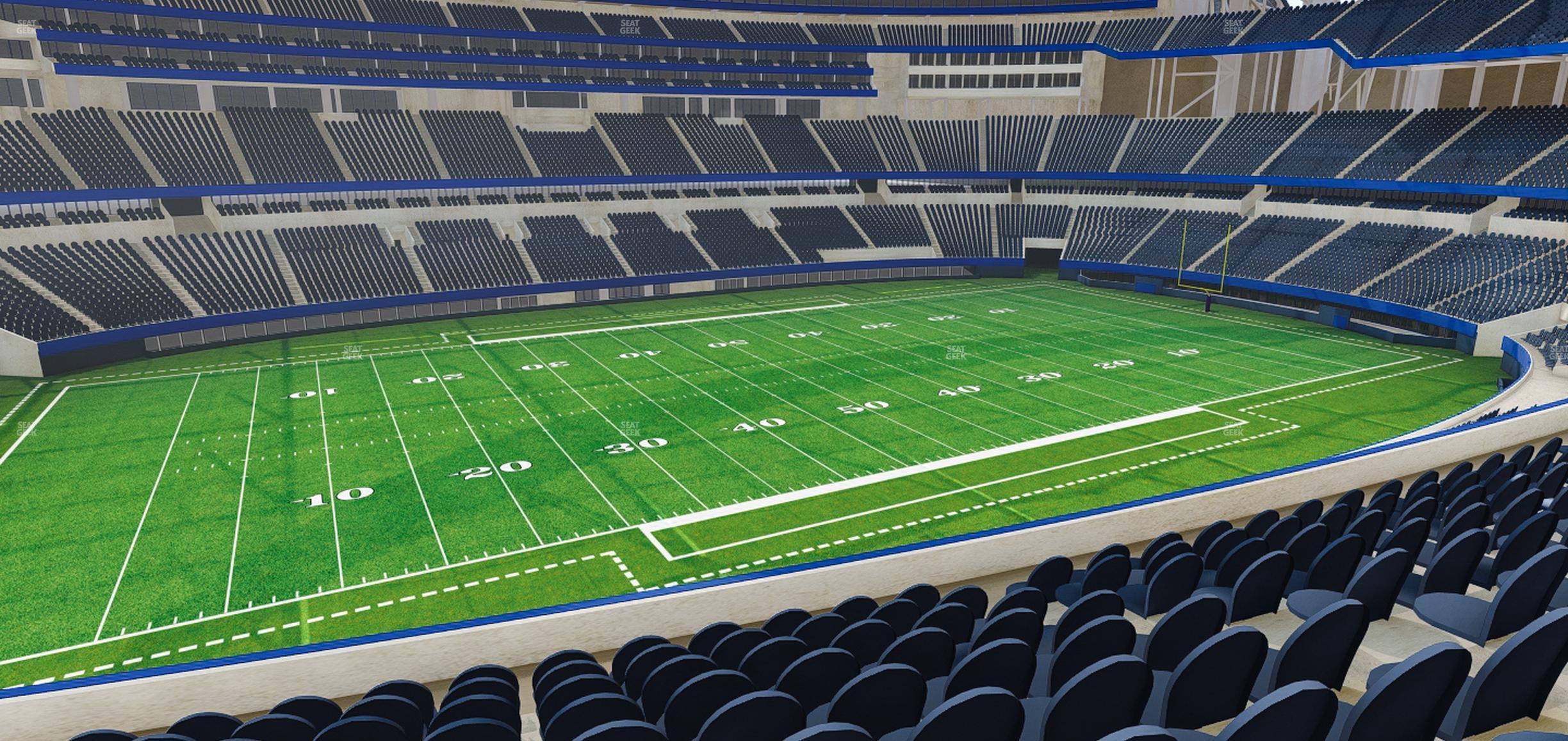 Seating view for SoFi Stadium Section Club 242