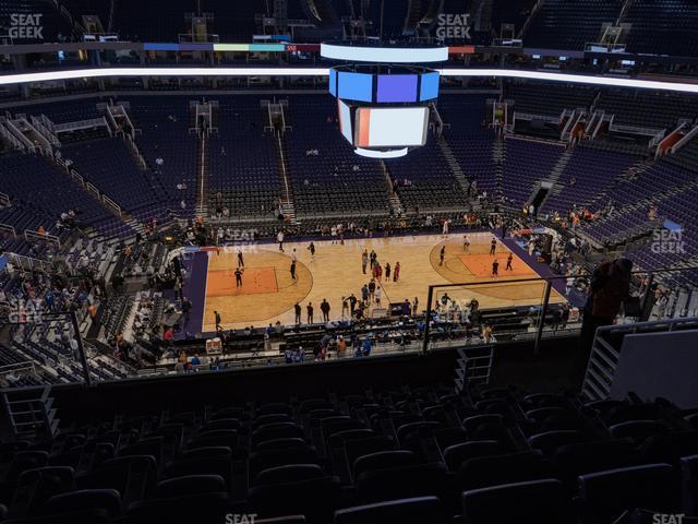 Seating view for Footprint Center Section 204