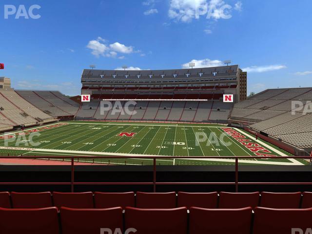 Seating view for Memorial Stadium Nebraska Section 224