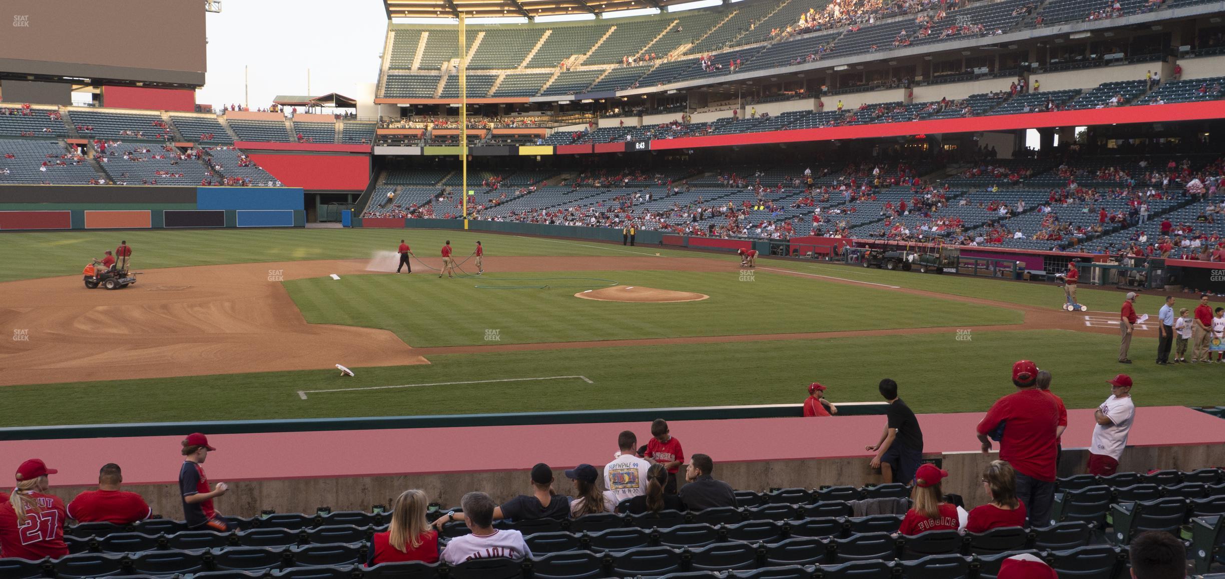 Seating view for Angel Stadium of Anaheim Section 111