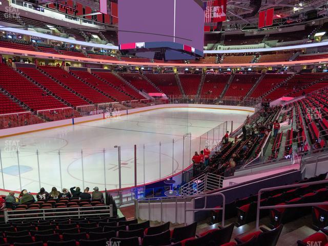 Seating view for Lenovo Center Section 109