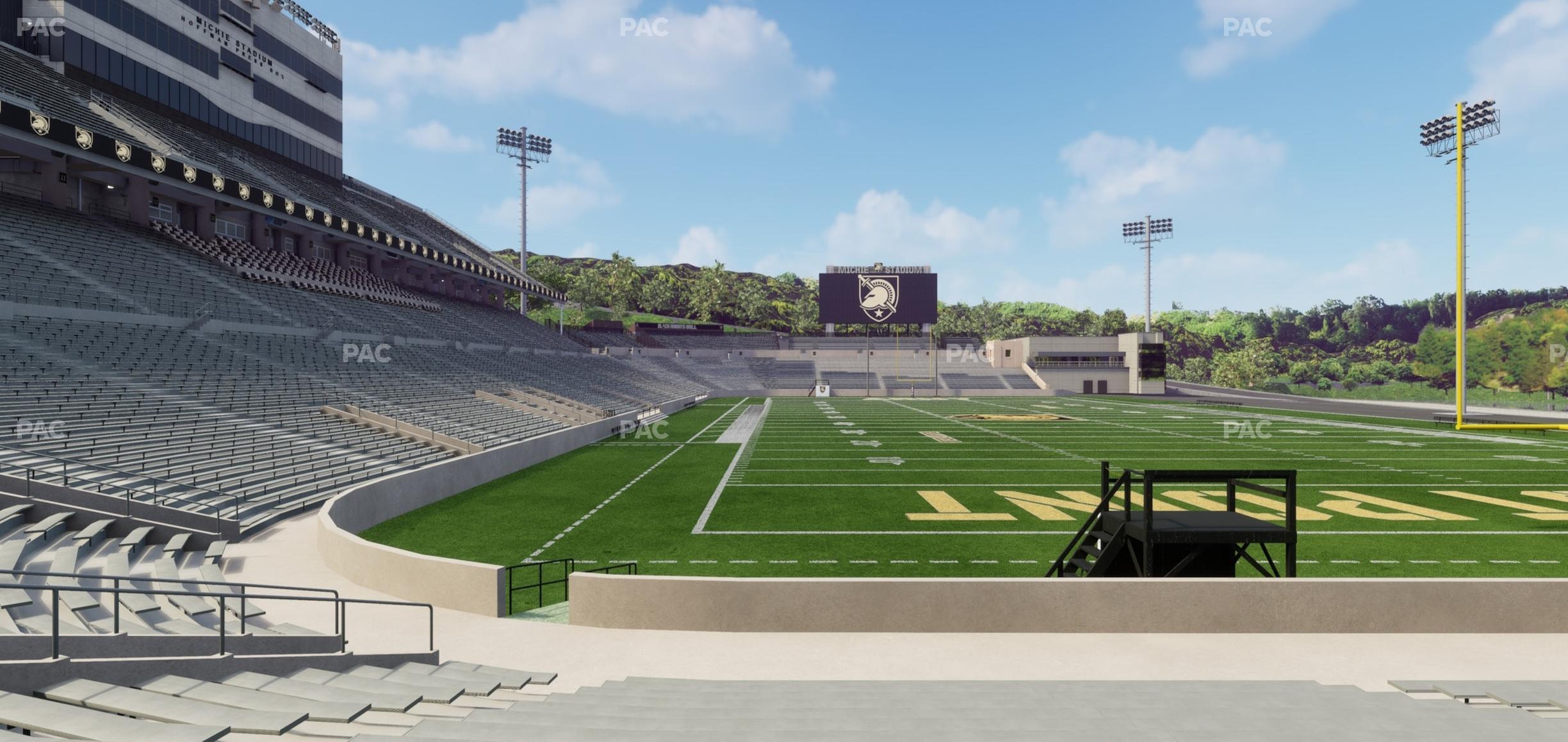 Seating view for Michie Stadium Section 5